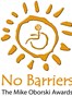 LOGO: No Barriers - The Mike Oborski Awards