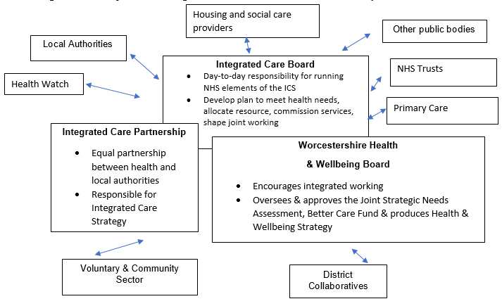 Integrated care system model as per description in accessible version link