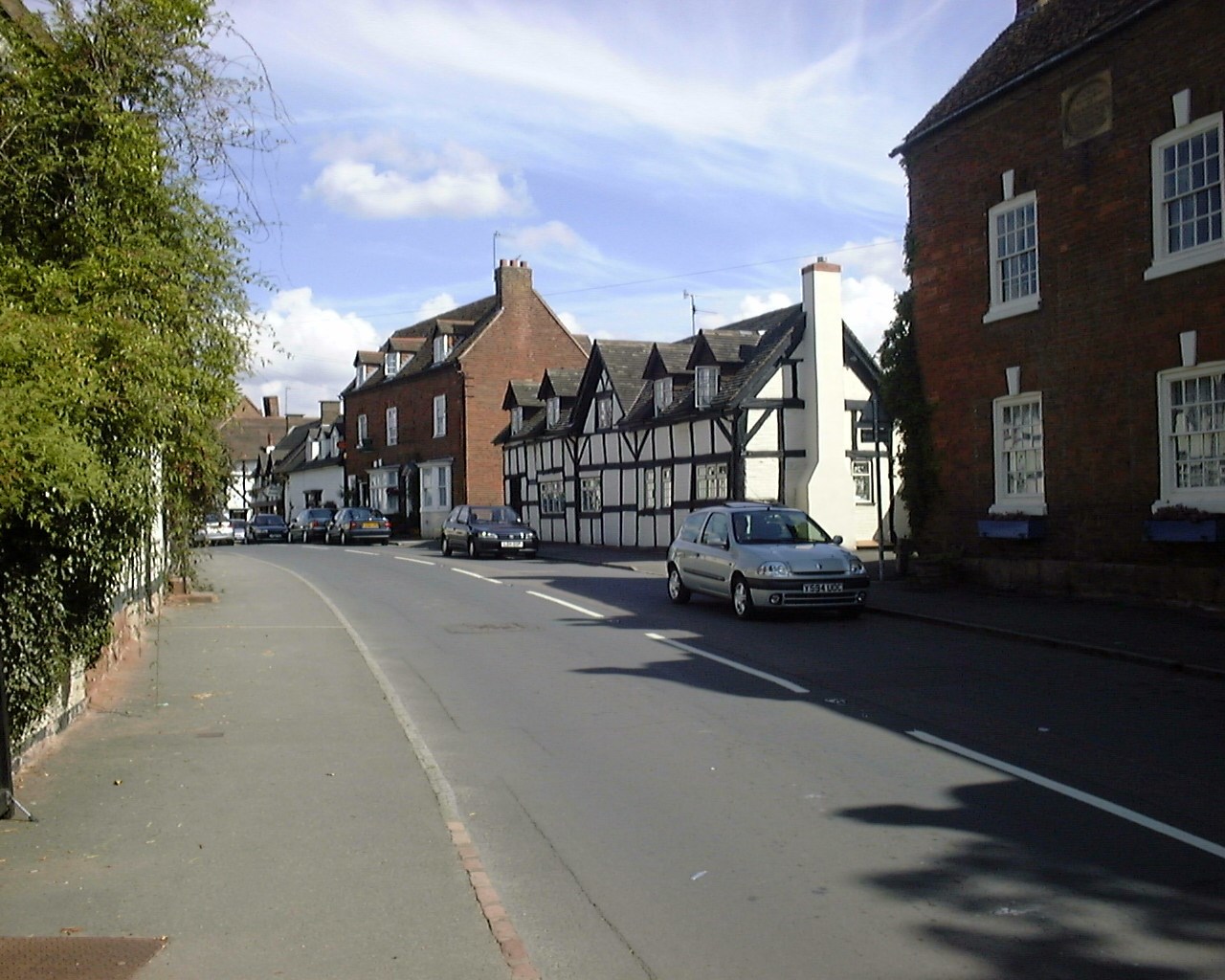 Street view of village