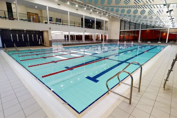 Leisure centre swimming pool