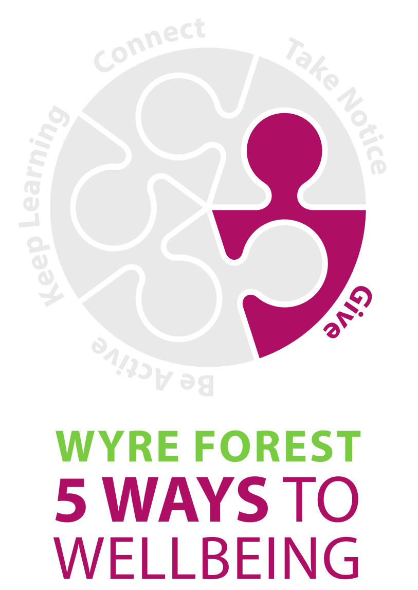LOGO: Wyre Forest 5 ways to wellbeing: give