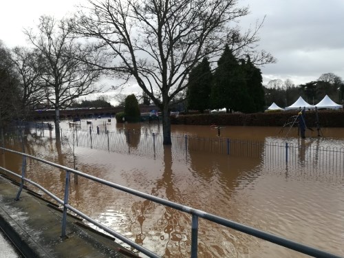 Flooding in Stourport
