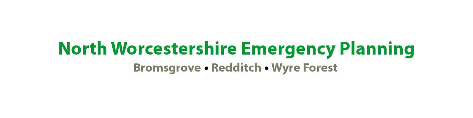 LOGO: North Worcestershire Emergency Planning