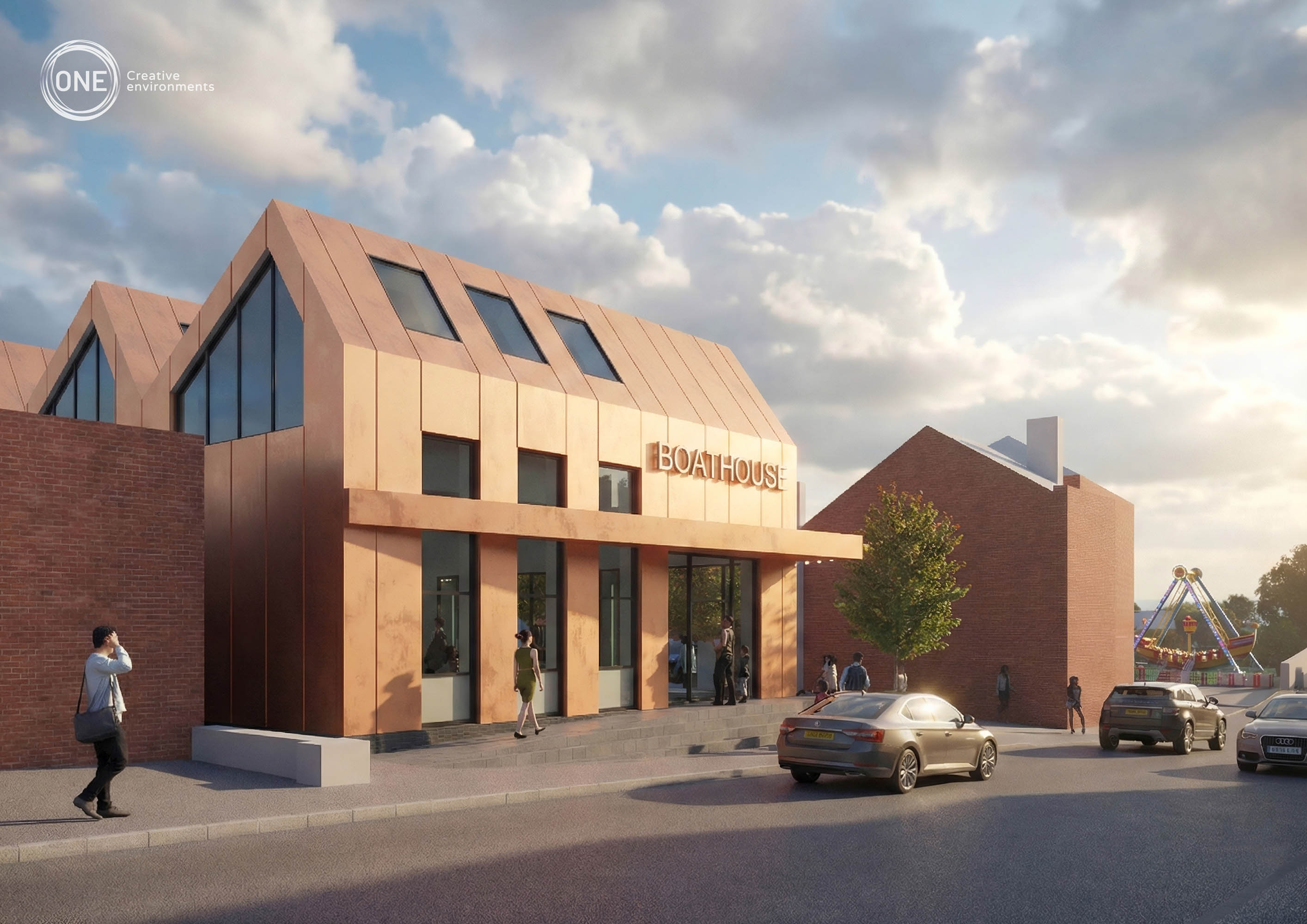 cgi visualisation of building from bridge st