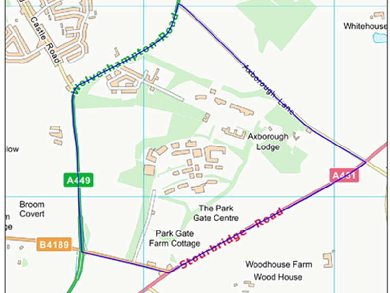 Map 3 Lea Castle Parish Council