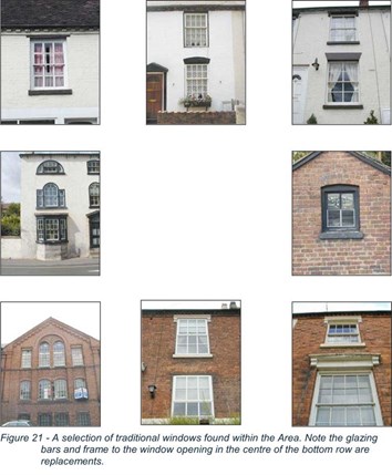 collage of photos of windows