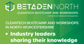 Infographic: BetaDen North cleantech bootcamp and workshops in north Worcestershire. Industry leaders sharing their knowledge and insight. Develop innovative low-carbon solutions.