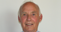 Gordon Yarranton, silvery haired, smiling elderly gentleman