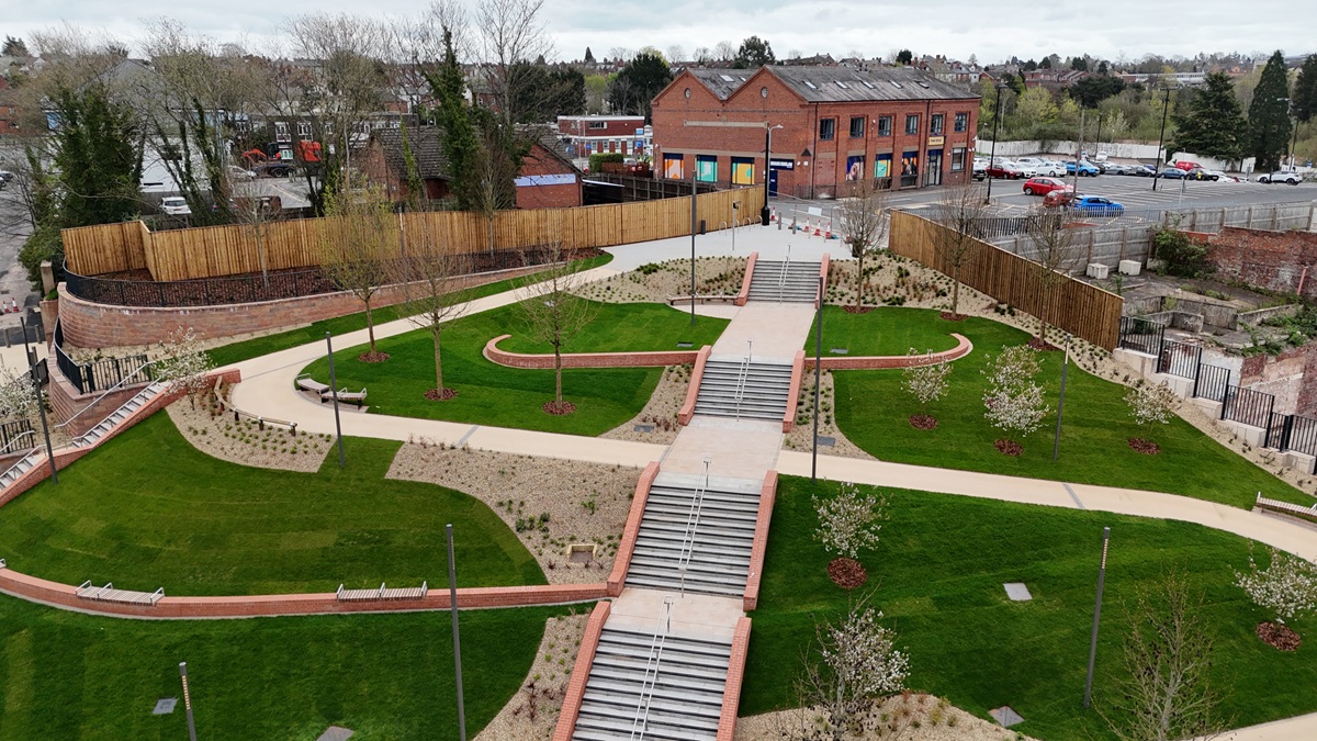 Aerial photo of Talbot Park