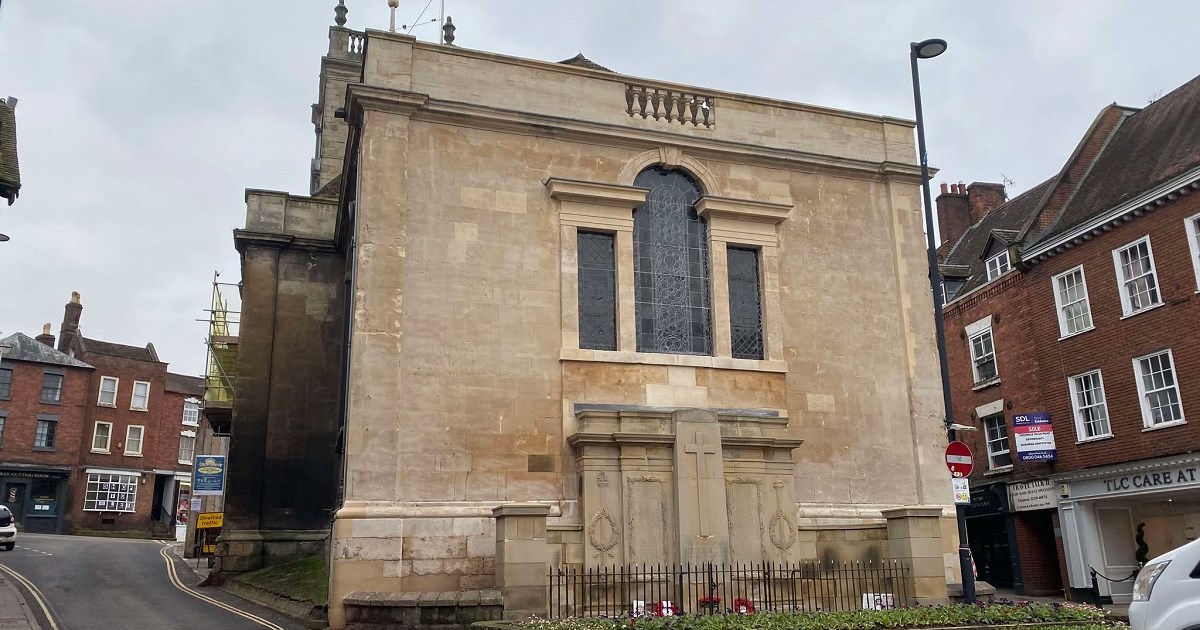 Photo of the exterior of a church