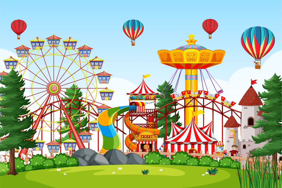 Fun fair graphic