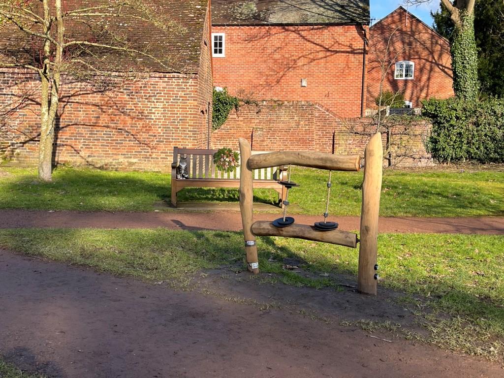 play equipment in park
