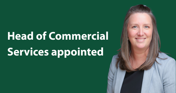 Head of Commercial Services appointed 