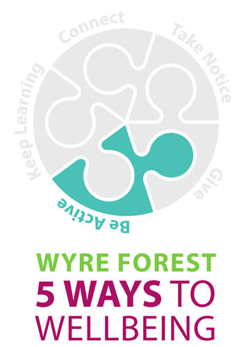 LOGO: Wyre Forest 5 ways to wellbeing: be active