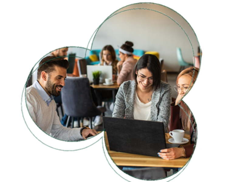 2 women in interview