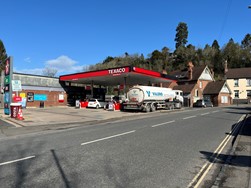 petrol filling station