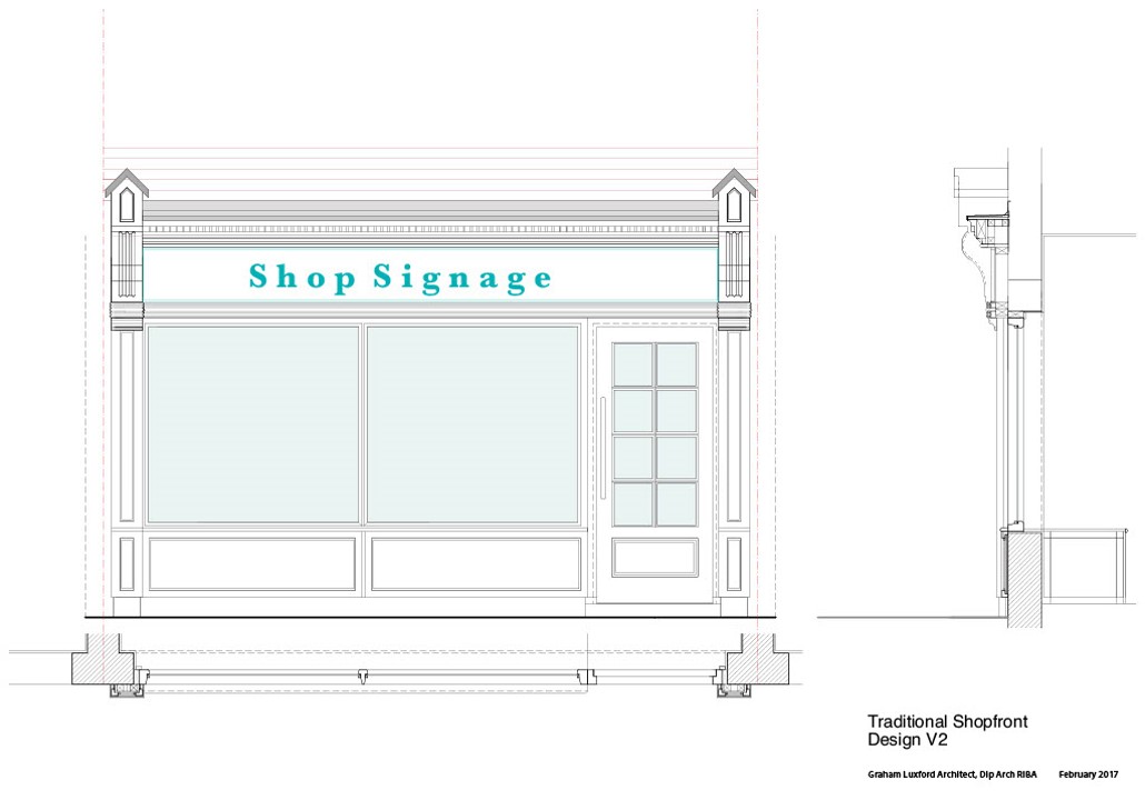 alternative shopfront plan