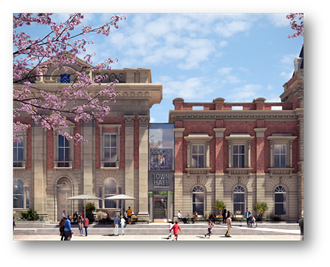 Town Hall exterior artist's impression