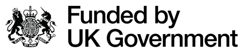 logo funded by uk government