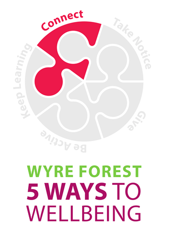 LOGO: Wyre Forest 5 ways to wellbeing: connect