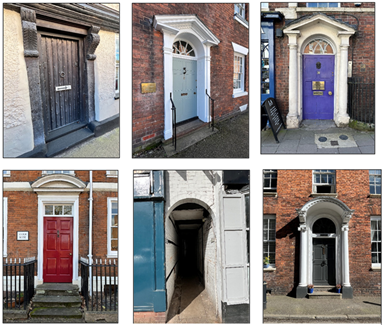 6 examples of ornate doors