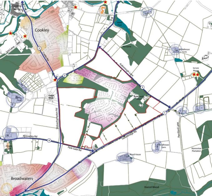Map area Figure 22: Existing Character Analysis Plan by AFL Architects