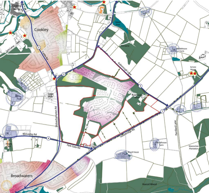 Map area Figure 24: Existing Character Analysis Plan by AFL Architects