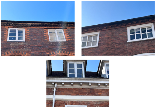 3 examples of dentilling