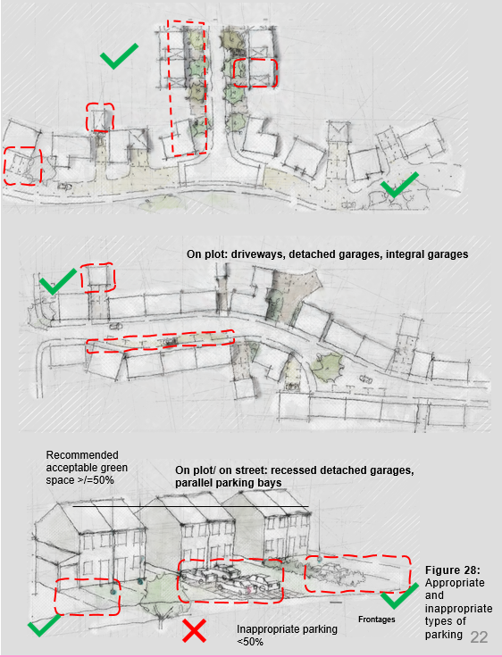 sketch plans annotated as per accessible description