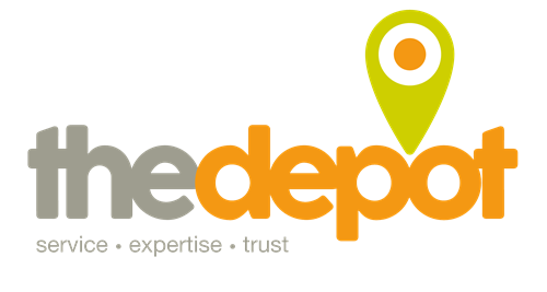logo the depot service, expertise, trust
