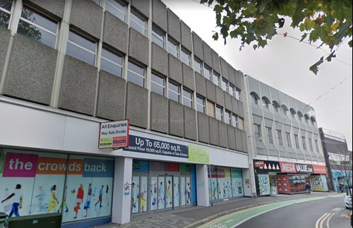 Former Woolworths and Mega Value buildings